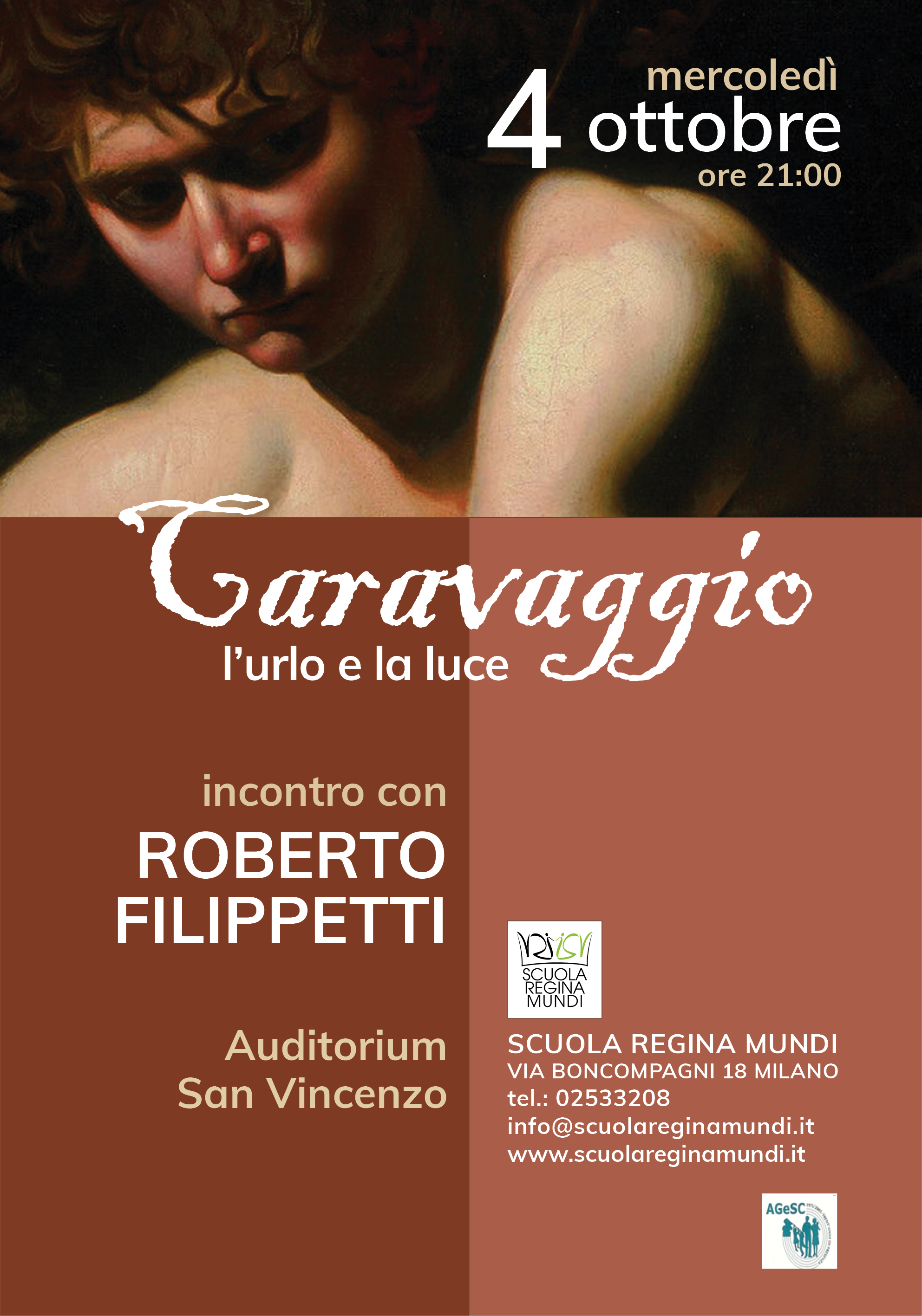 Caravaggio: l’urlo e la luce